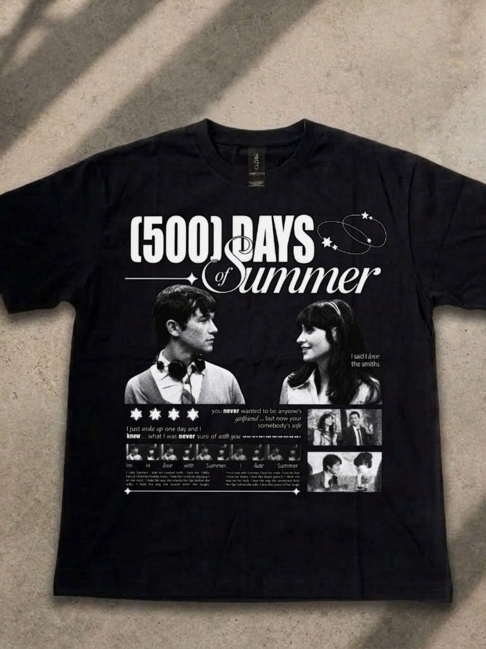 Gildan Black (500) Days of Summer Graphic Tee